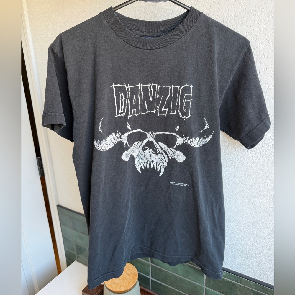 Vintage Danzig Rock Tee. Small.